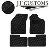 WHITE DIAMOND VINYL 4X TAILORED FLOOR CARPET FOR ALFA ROMEO GIULIETTA 10-14 JF1