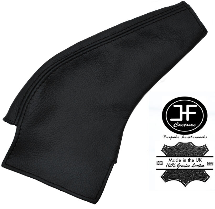BLACK STITCHING FITS MAZDA MX5 MK1 MK2 89-05 CUSTOM HANDBRAKE GAITER LEATHER