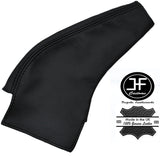 BLACK STITCHING FITS MAZDA MX5 MK1 MK2 89-05 CUSTOM HANDBRAKE GAITER LEATHER