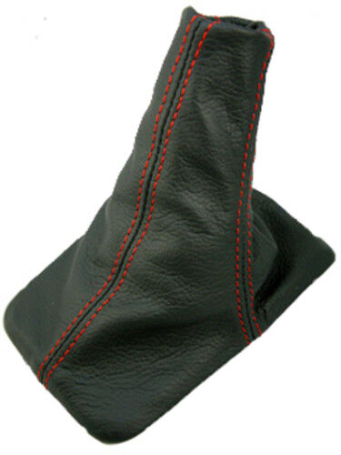 FITS TOYOTA TERCEL GEAR GAITER SHIFT BOOT red stitch CUSTOM NEW MADE IN UK