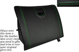 GREEN STITCH GLOVE BOX LID LEATHER SKIN COVER FITS MITSUBISHI FTO 1994-2001