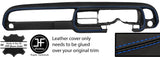 BLUE STITCHING DASH DASHBOARD LEATHER COVER FITS FORD CONSUL GRANADA MK1