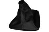 BLACK   FITS BMW  E34 1988-1995  GENUINE LEATHER GEAR GAITOR CUSTOM NEW