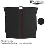 DSG2 D RED STITCH D GREY LUXE SUEDE HEADLINER COVER FOR PORSCHE CAYMAN 987 05-12
