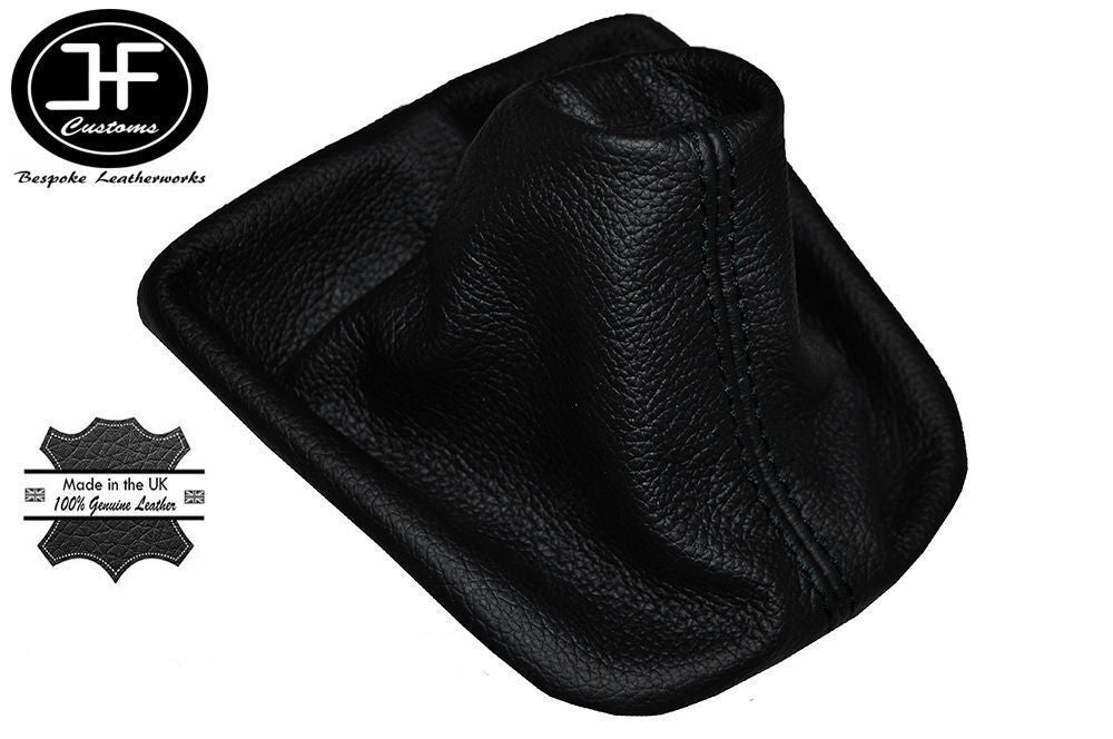 BLACK STITCH LEATHER GEAR  GAITER FITS RENAULT KANGOO FOR NISSAN KUBISTAR 98-02