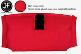 RED LUXE SUEDE ROOF HEADLINING COVER FITS VW T6 CARAVELLE CAMPER 16-19 JF2