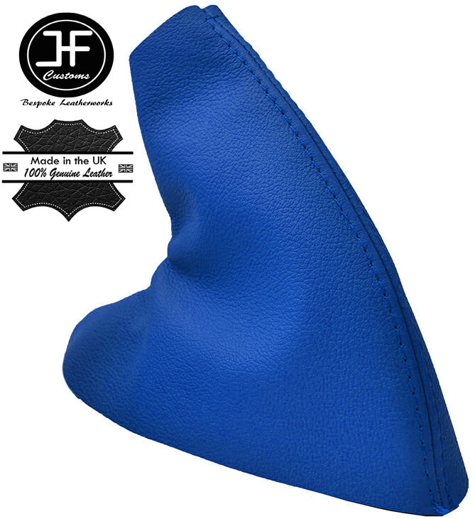 BLUE LEATHER HANDBRAKE GAITER FITS MG MGF MGTF 95-2005 CUSTOM NEW MADE IN UK