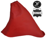 RED LEATHER FITS FIAT 500 & ABARTH 2007-2015 HANDBRAKE GAITER COVER CUSTOM NEW