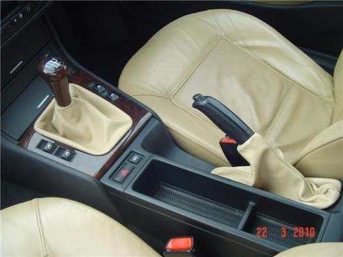 FITS BMW E36 E46 E39 E34 Z3 SAND GEAR&HANDBRAKE GAITER NEW CUSTOM NEW MADE IN UK