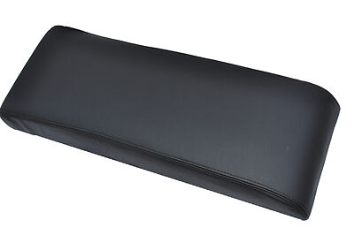 BLACK STITCH FITS DODGE CHARGER 2008+ BLACK LEATHER ARMREST LID COVER CUSTOM NEW