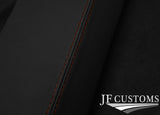 BROWN STITCH 3X DASH TRIM LEATHER SKIN COVERS FITS LAND ROVER DEFENDER 07-14