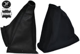 BLACK STITCH FITS NISSAN SKYLINE R33 GTS GTR GTST 1993-1998 GAITERS LEATHER