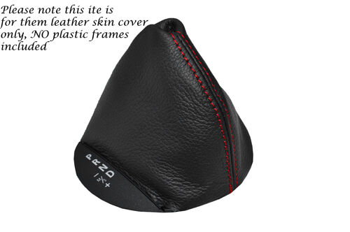 RED STITCH FITS BMW MINI COUNTRYMAN R60 2010-2014 LEATHER GAITER AUTOMATIC