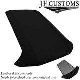 BLACK STITCH SUEDE CARBON SPEEDO GAUGE HOOD COVERS FOR HONDA CIVIC MK10 X 15-20