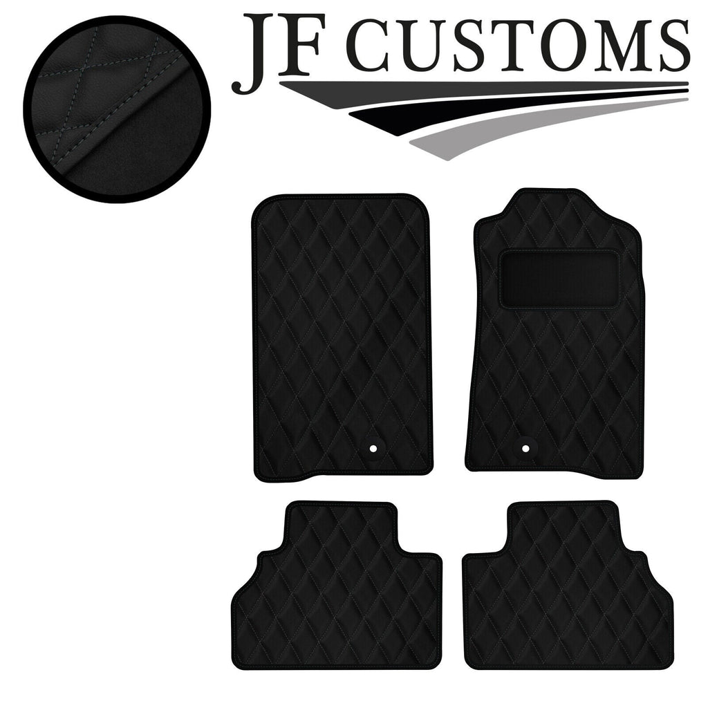 D GREY DIAMOND VINYL 4X TAILORED FLOOR CARPET FOR SSYANGYONG KYRON SWB 07-21 JF1