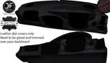 RED STITCH DASH DASHBOARD LEATHER COVER FOR PORSCHE CARRERA 911 996 97-00
