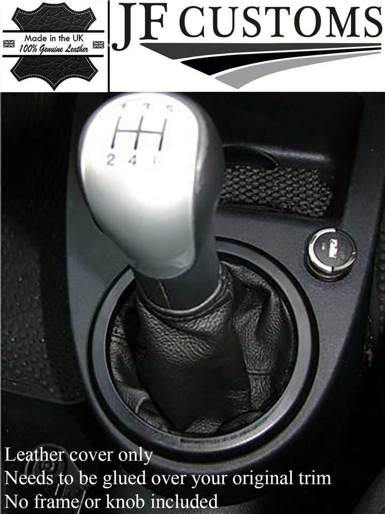FITS FORD FIESTA MK6 02-08 BLACK GEAR GAITER QUALITY CUSTOM NEW MADE IN UK