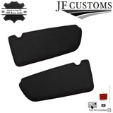 D RED CROSS STITCH LEATHER 2X SUN VISOR COVERS FOR MERCEDES VITO VIANO 14-21