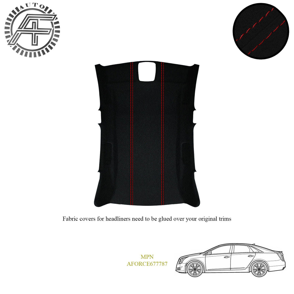 LUXE SUEDE HEADLINER COVER FITS CADILLAC XTS 4 DOOR SEDAN 2013-2019 MADE IN UK