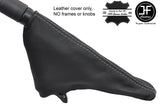 GREY STITCH TOP GRAIN LEATHER HANDBRAKE GAITER FITS BMW MINI R50 R52 R53 01-06