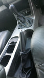 FITS NISSAN PATHFINDER NAVARA GEAR + HANDBRAKE GAITER SET REAL LEATHER