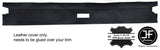BLACK STITCH FRONT TOP ROOF PANEL TRIM LTHR COVER FITS VW GOLF MK1 JETTA CABRIO