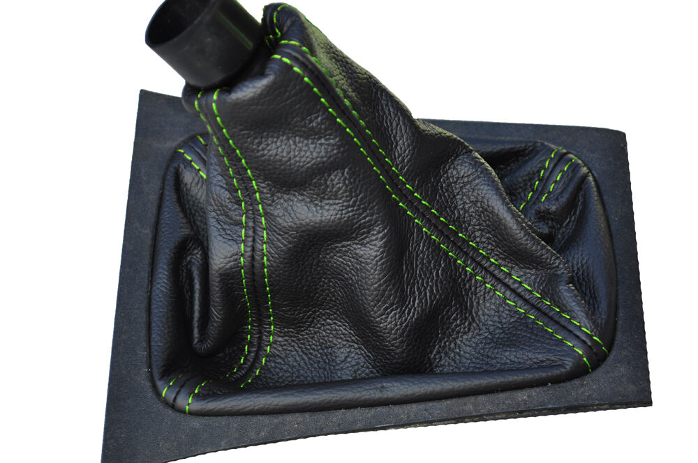 GREEN STITCH FITS OPEL VAUXHALL ZAFIRA A MK1 ASTRA MK4 G REAL GEAR  GAITER