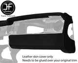 BLACK STITCH TOP DASH DASHBOARD LUXE SUEDE COVER FITS FORD MUSTANG 2005-2009