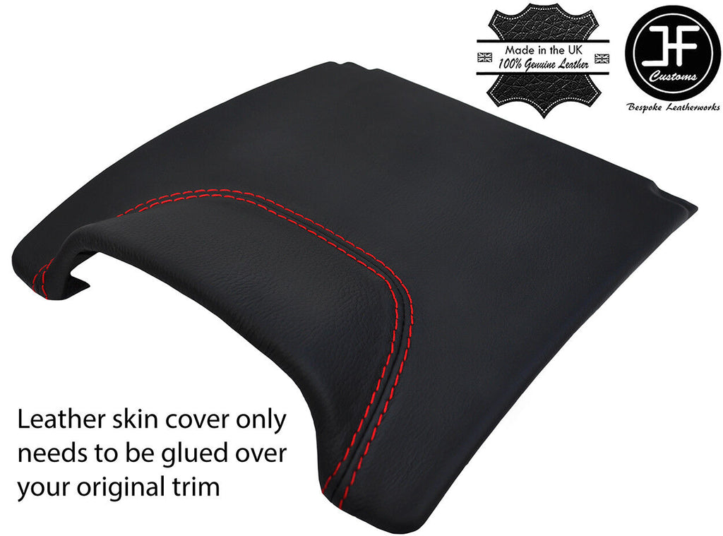 RED STITCH LOWER DASH STEERING TRIM LTHR COVER FOR MAZDA MX5 MK2 MIATA 98-05