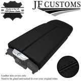 BLACK STITCH ITALIAN LEATHER ARMREST COVERS FOR BMW 6 SERIES F12 F13 F06 11-18