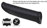 BLACK STITCH E BRAKE HANDLE LEATHER COVER FITS CAMARO FIREBIRD 1985-1992