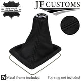 BLACK TOP GRAIN REAL LEATHER GEAR GAITER FOR TOYOTA CELICA MK7 99-06 CUSTOM NEW