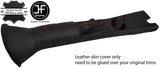 RED STITCHING CENTRE CONSOLE TUNNEL REAL LEATHER COVER FITS CATERHAM SEVEN S3