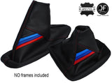 TRI STRIPES RED STITCH GEAR & HANDBRAKE FOR BMW 4 SERIES F32 F33 F36 F82 F83
