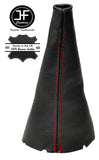 RED STITCHING MANUAL LEATHER GEAR STICK GAITER FITS PORSCHE 914 1969-1976