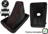 RED STITCH AUTOMATIC DSG GEAR+PLASTIC FRAME FITS VW GOLF SV SPORTSVAN 14-18