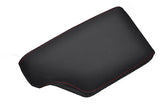 FITS RENAULT SCENIC red stitch LEATHER ARMREST COVER CUSTOM NEW MADE IN UK