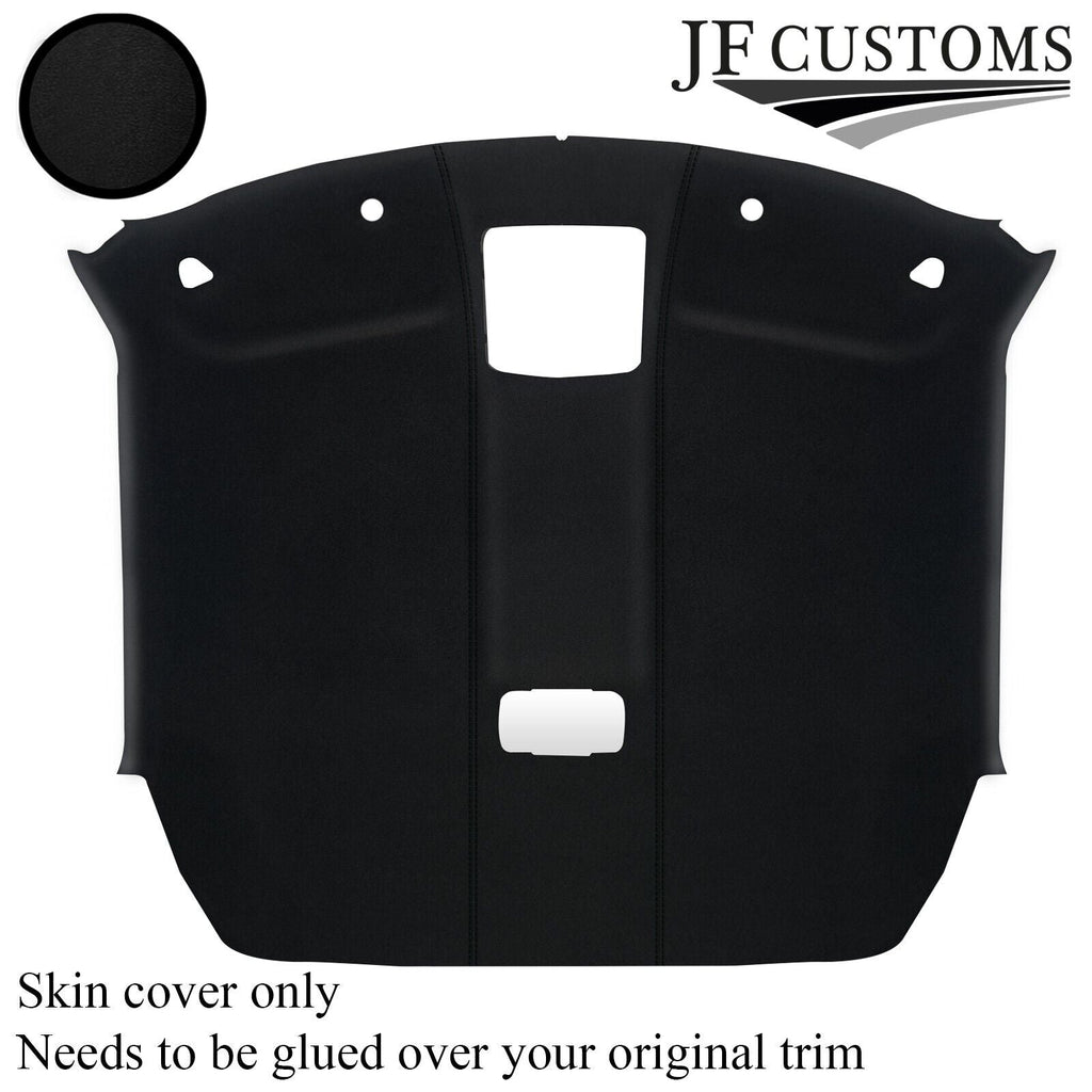 BLACK STITCH  LUXE SUEDE HEADLINER COVER FOR NISSAN SKYLINE R35 CUSTOM NEW