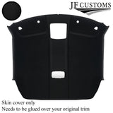 BLACK STITCH  LUXE SUEDE HEADLINER COVER FOR NISSAN SKYLINE R35 CUSTOM NEW