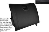 BLACK STITCH GLOVE BOX LID LEATHER SKIN COVER FITS MITSUBISHI FTO 1994-2001