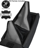 BLACK & GREY LEATHER GEAR SHIFT BOOT FITS  TOYOTA HILUX SURF 4 RUNNER 84-89