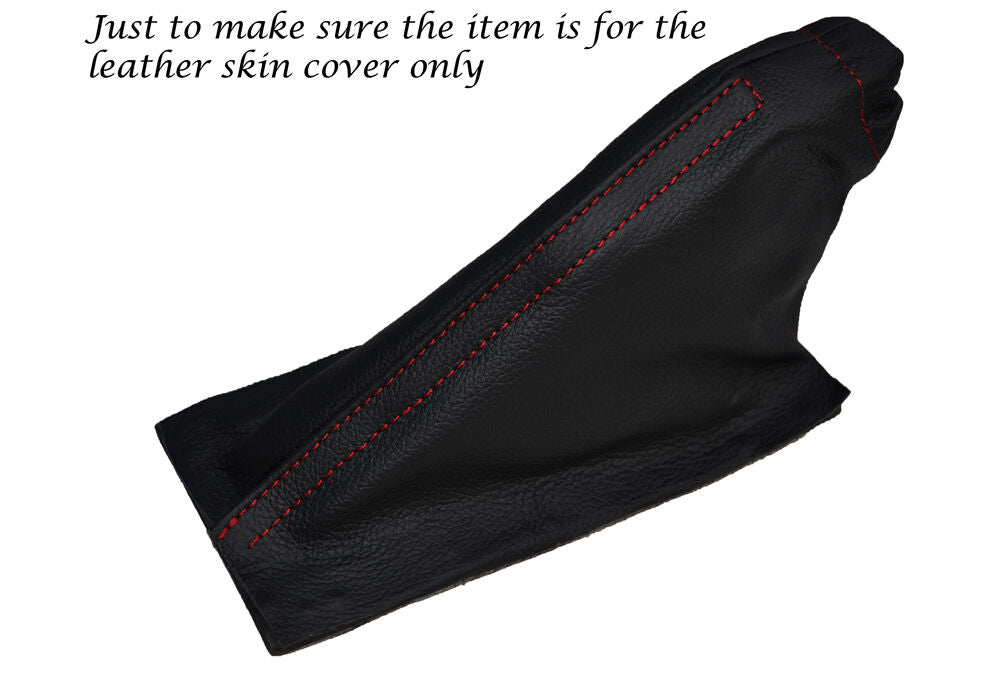 RED STITCH LEATHER HANDBRAKE GAITER FITS TRIUMPH DOLOMITE TR7 TR8 76-81