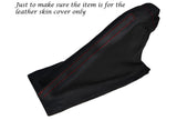 RED STITCH LEATHER HANDBRAKE GAITER FITS TRIUMPH DOLOMITE TR7 TR8 76-81