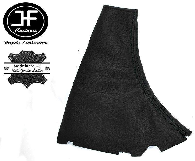 BLACK STITCH LEATHER SKIN HANDBRAKE GAITER FITS FORD FOCUS 2004-2008 II MK2