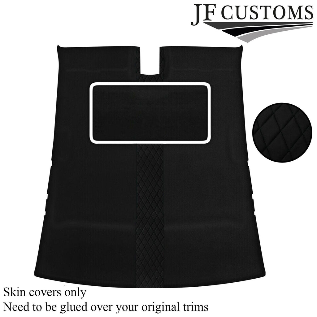 DSG2 BLACK STITCH SUEDE SUNROOF HEADLINER COVER FOR JAGUAR XJ6 X300 X308 94-02