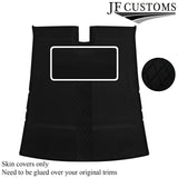 DSG2 BLACK STITCH SUEDE SUNROOF HEADLINER COVER FOR JAGUAR XJ6 X300 X308 94-02