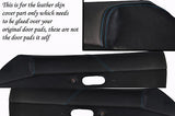 blue stitching FITS  MAZDA MX5 MK1 MIATA 89-97 2X DOOR CARD PADS LEATHER COVERS