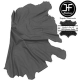 MID GREY LEATHER 20 SQ FT HALF HIDE QUALITY TOP GRAIN GENUINE LEATHER CUSTOM NEW