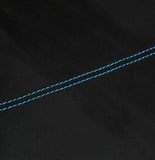 BLUE STITCH REAL STITCH REAL SUEDE HANDBRAKE GAITER FITS VW GOLF MK5 V 2003-2009