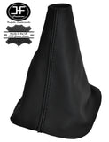 BLACK DOUBLE STITCH MANUAL LEATHER GEAR GAITER FOR PEUGEOT PARTNER 2008-2014